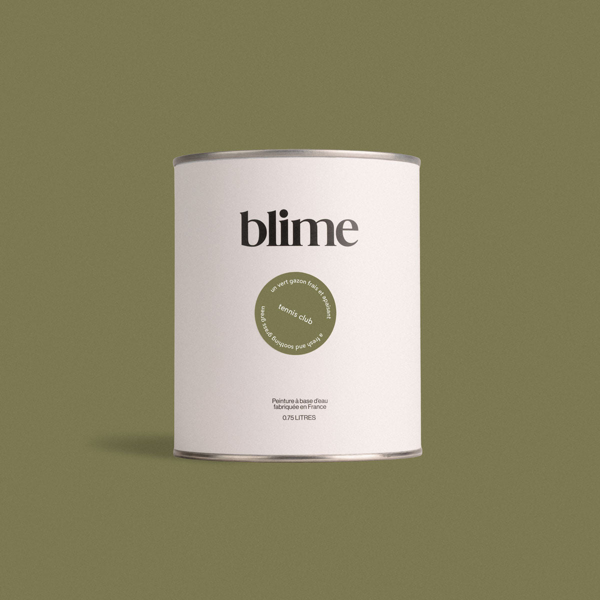 Pot de peinture 0,75L Tennis club - teinte vert kaki