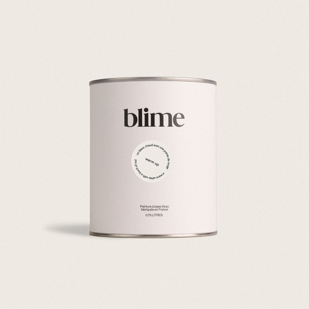 Pot de peinture 0,75L Warm up - teinte blanc rouge