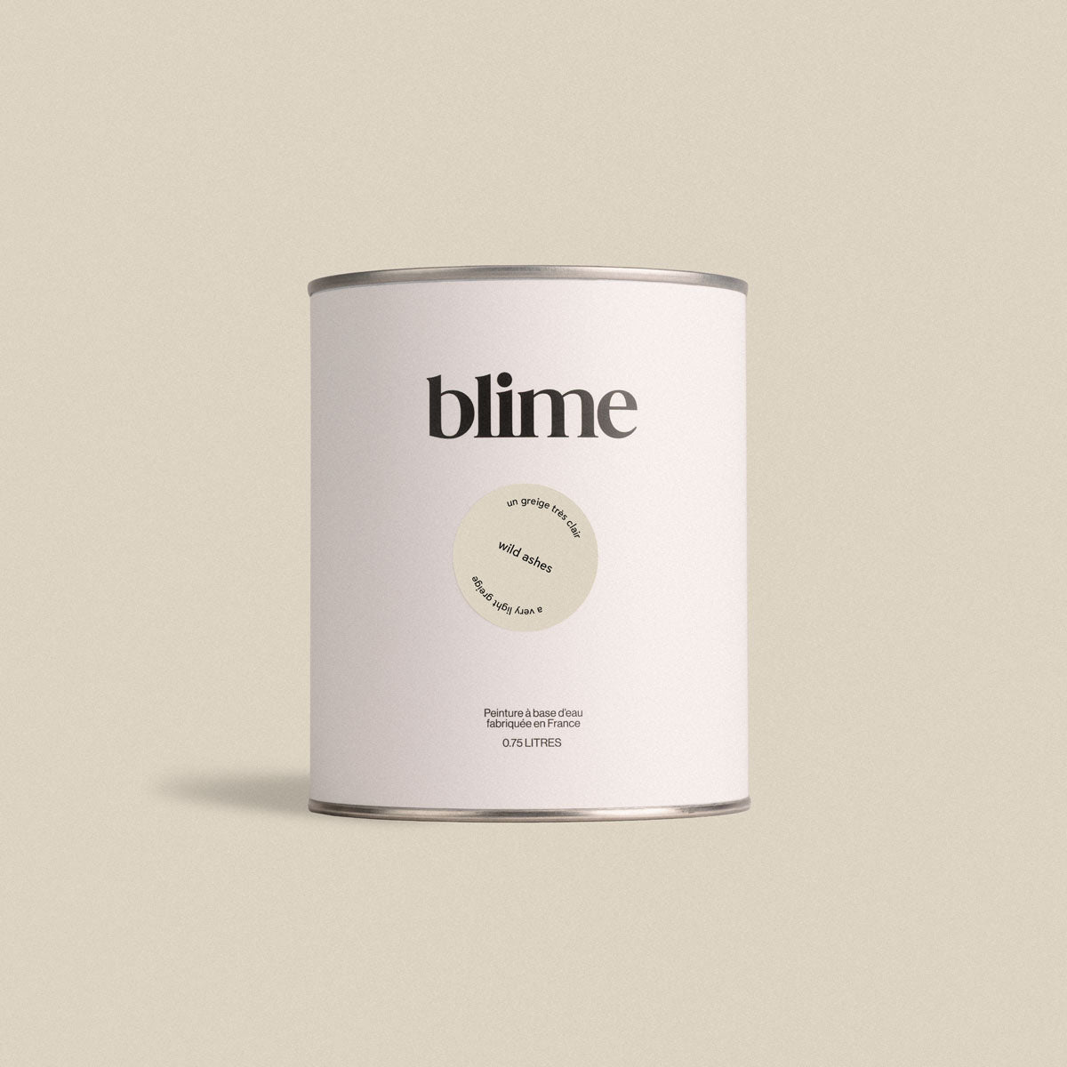 Pot de peinture 0,75L Wild ashes - teinte beige gris