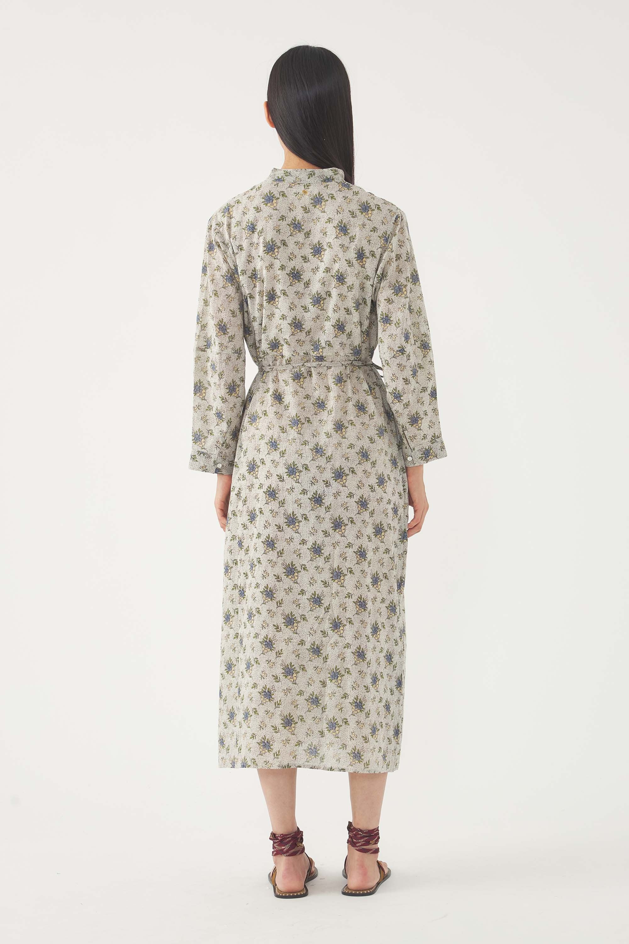 Robe Longue Pada - Gris