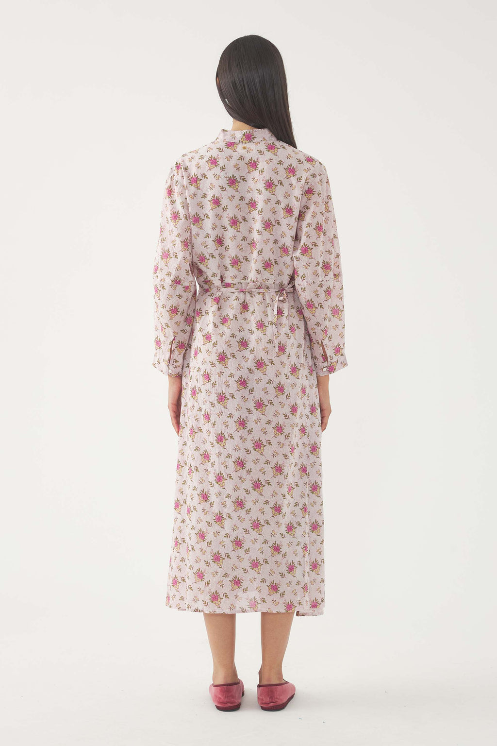 Robe Longue Pada - Rose