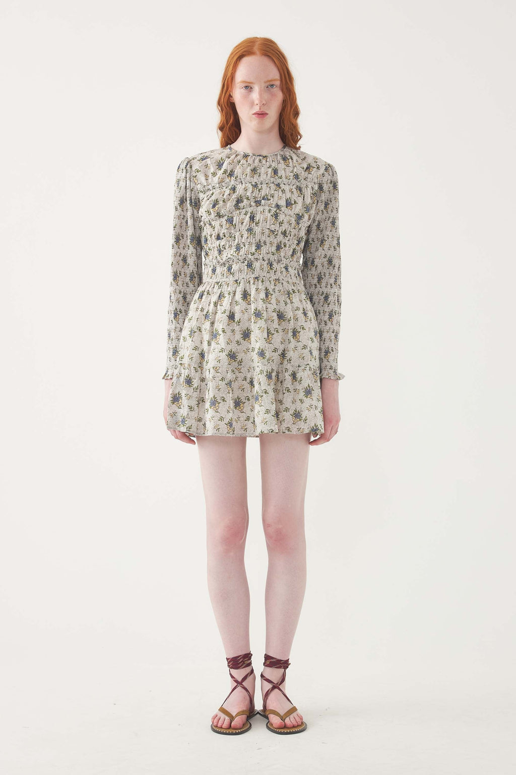 Robe Courte Pada - Gris