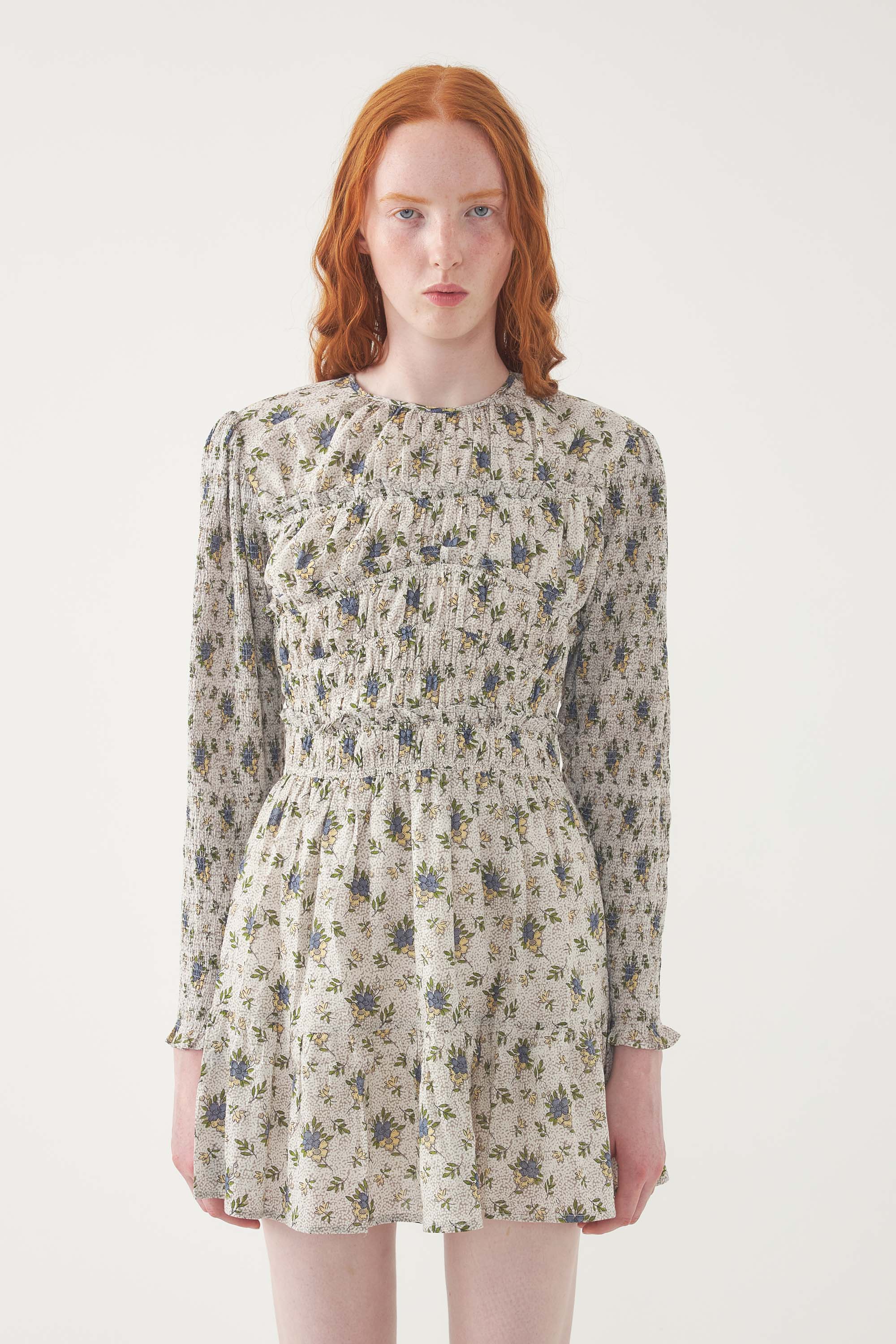Robe Courte Pada - Gris