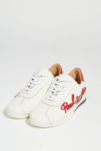 Paire De Baskets Blanches Et Logo Rouge Paul & Joe En Cuir - Paul & Joe - Paul & Joe* - The Bradery