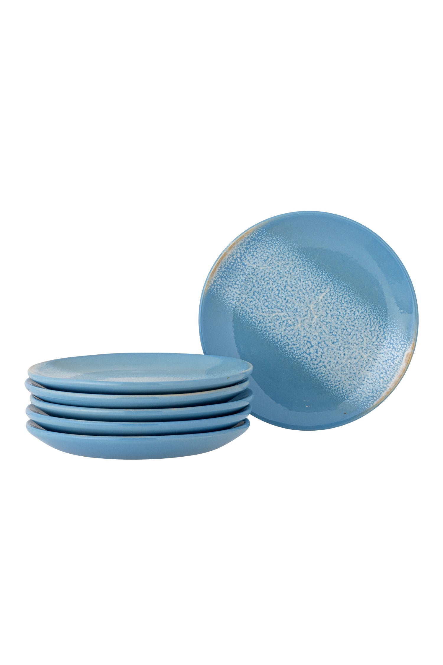 Safie - Assiettes (Lot) - Bleu - Grès