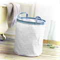 Panier Haut 2 Poignées - Hauteur 48cm - Blanc