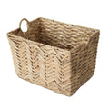 Panier Haut En Jacinthe D'Eau Grand Modèle - L52xH37cm - Beige