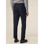 Pantalon Bas Revers - Carbone - Homme Pantalons De Fursac