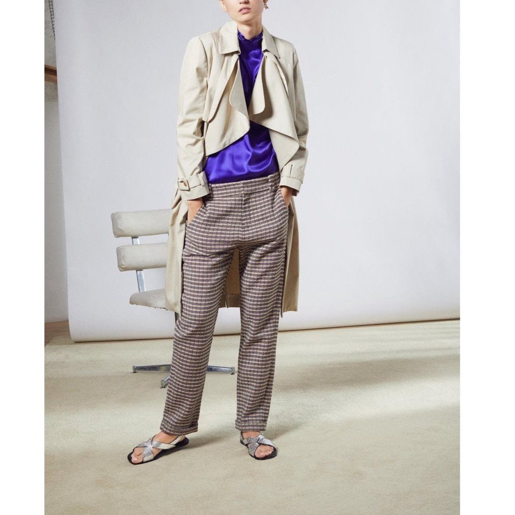 Pantalon Benksi Nile Tweed - Bas - Valentine Gauthier - The Bradery