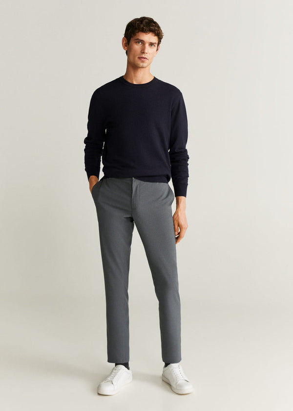 Pantalon Bologna Slim Fit - Gris - Homme