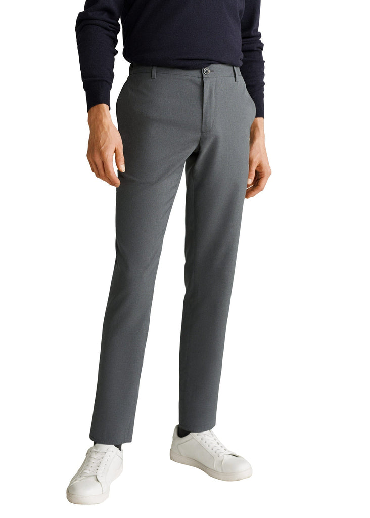 Pantalon Bologna Slim Fit - Gris - Homme