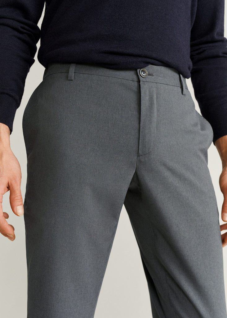 Pantalon Bologna Slim Fit - Gris - Homme