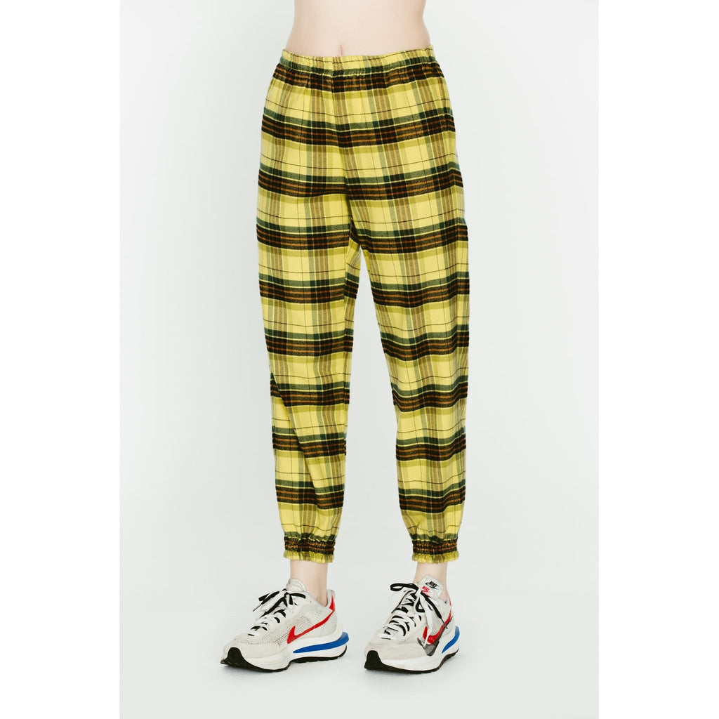 Pantalon Brooklyn - Yelllow Check Bas Margaux Lonnberg