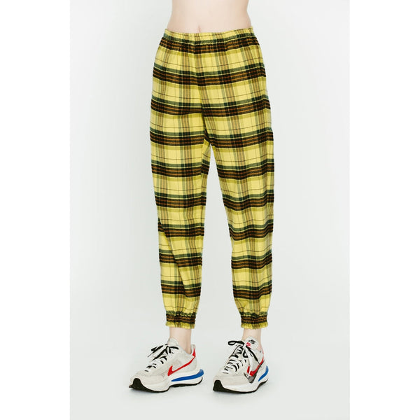Pantalon Brooklyn - Yelllow Check Bas Margaux Lonnberg