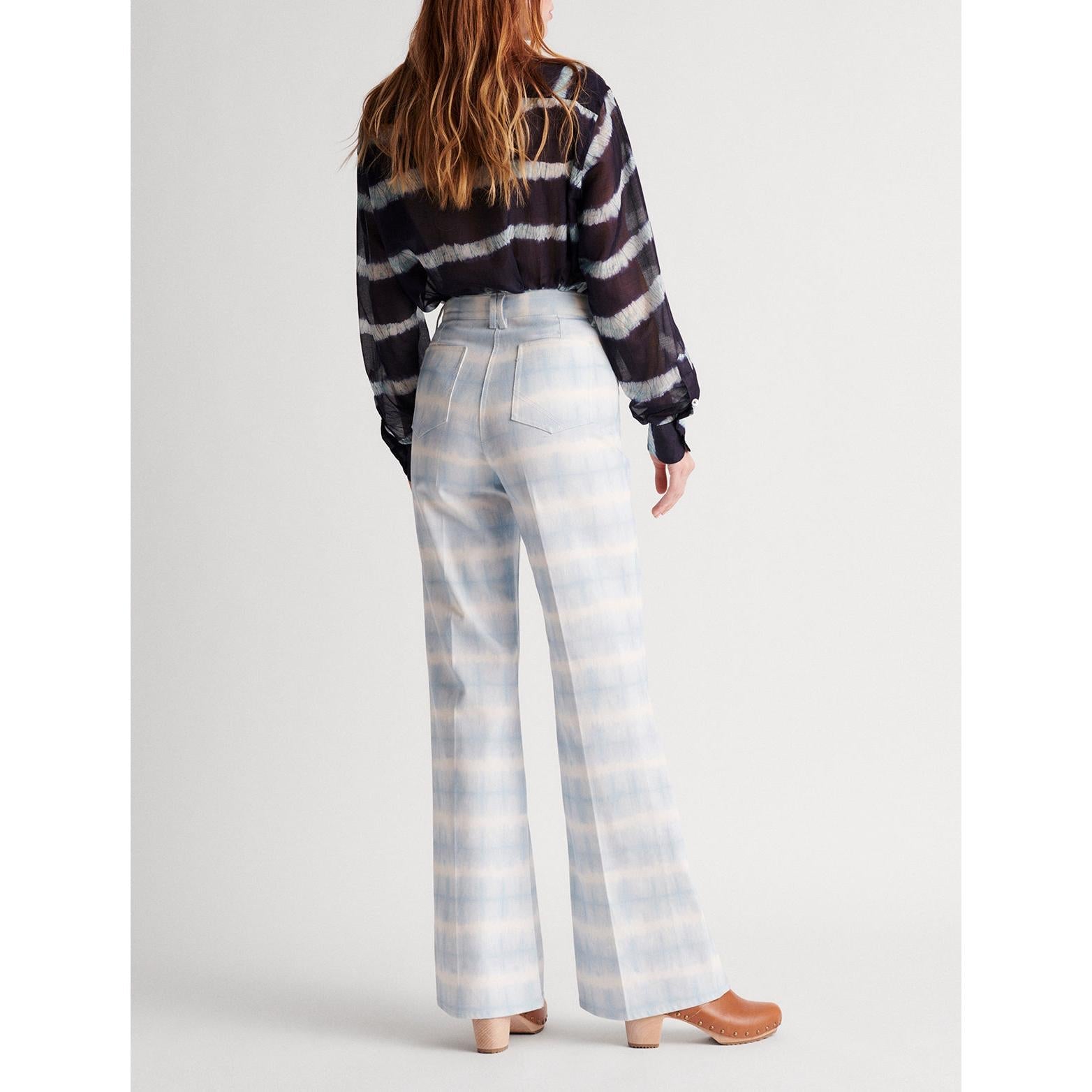 Pantalon - Combi - Short ANNA - Bleu ciel Pantalons Gerard Darel