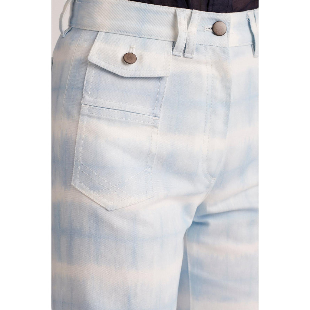 Pantalon - Combi - Short ANNA - Bleu ciel Pantalons Gerard Darel