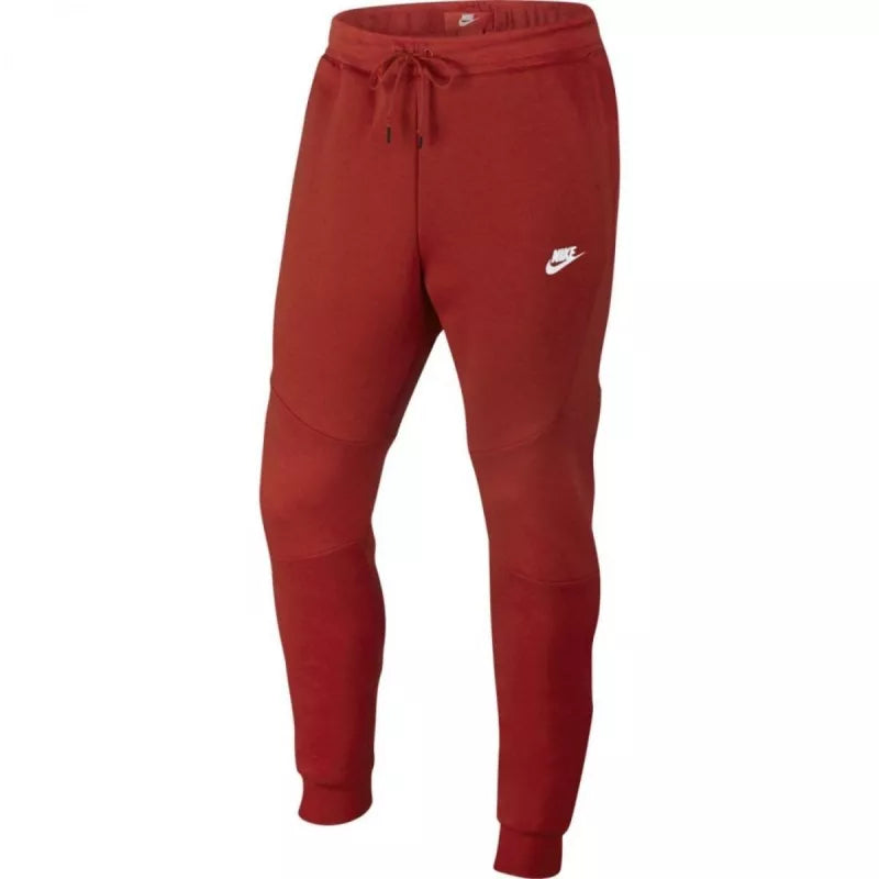 Pantalon De Survêtement Nike Sportswear Tech Fleece - Rouge, Blanc .
