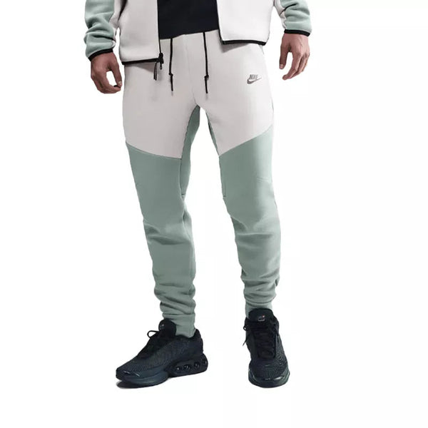 Pantalon De Survêtement Nike Tech Fleece Jogger - Verdeau / Blanc