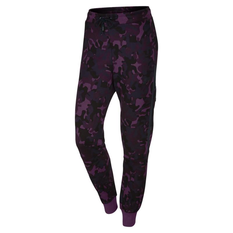 Pantalon De Survãªtement Nike Tech Fleece Camo - 695344-563 - Violet - Femme NIKE PANT FEMME TEXTILE Nike