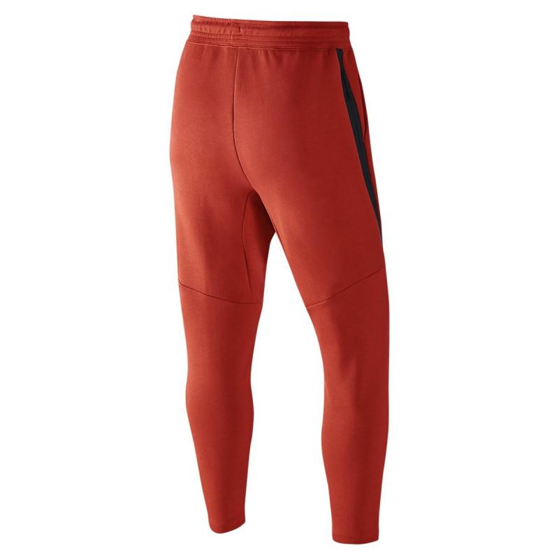 Pantalon De Survãªtement Nike Tech Fleece Cropped - 727355-696 - Rouge - Homme NIKE PANT HOMME TEXTILE Nike