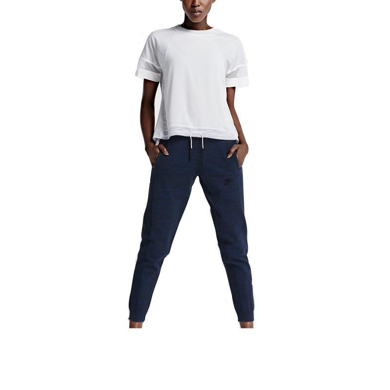 Pantalon De Survãªtement Nike Tech Knit - 728681-451 - Bleu - Homme NIKE PANT HOMME TEXTILE Nike