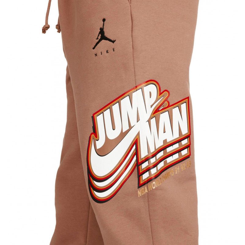 Pantalon De Survêtement Nike Jordan Jumpman Fleece - Marron - Nike2 - The Bradery