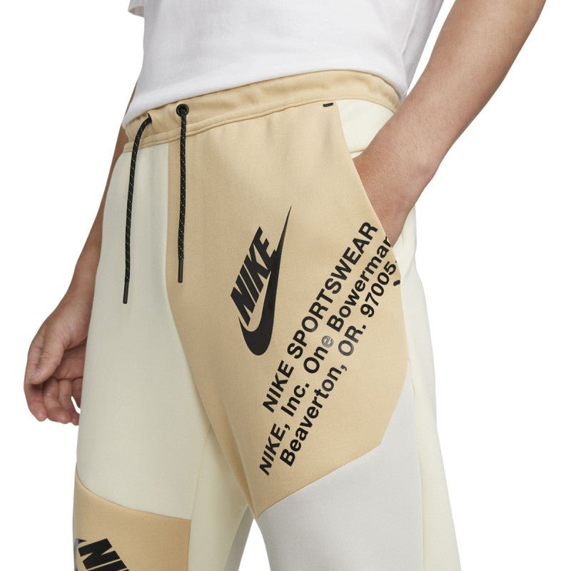 Pantalon De Survêtement Nike Tech Fleece - Beige - Homme - Nike2 - The Bradery