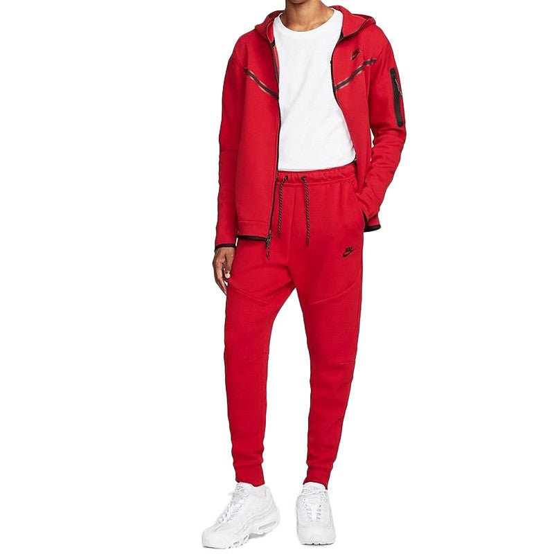 Pantalon De Survêtement Nike Tech Fleece - Rouge - Homme - Nike2 - The Bradery
