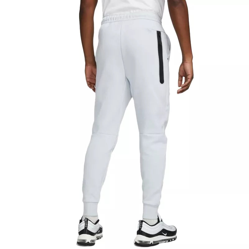 Pantalon De Survêtement Tech Fleece - Gris Et Blanc