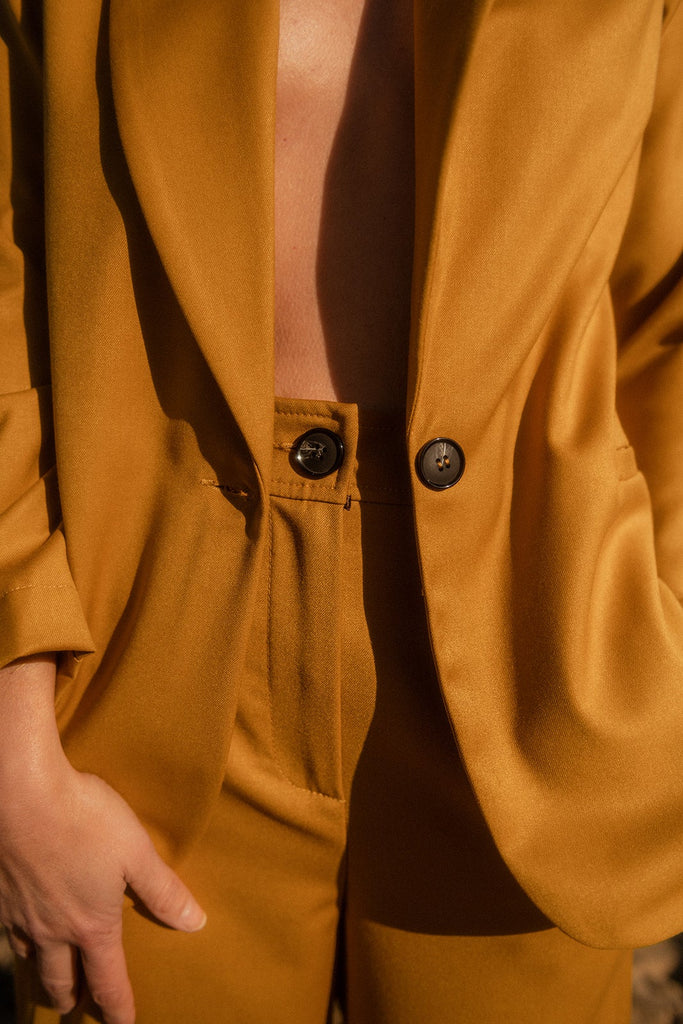 Pantalon Denis - Moutarde - Plume Paris - The Bradery