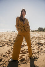 Pantalon Denis - Moutarde - Plume Paris - The Bradery