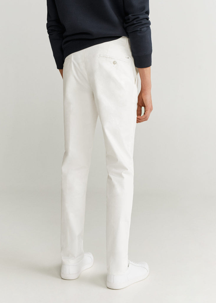 Pantalon Dublin Slim Fit - Blanc Cassé - Homme