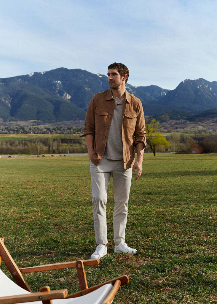 Pantalon Dublin Slim Fit - Blanc Cassé - Homme