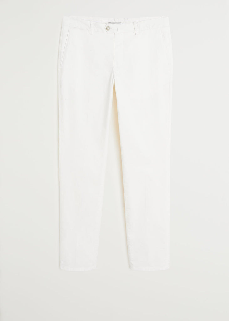 Pantalon Dublin Slim Fit - Blanc Cassé - Homme