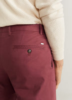 Pantalon Dublin Slim Fit - Bordeaux - Homme