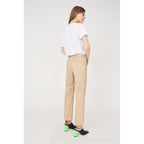 Pantalon Gabardine De Coton - Sable