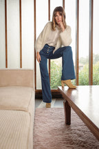 Pantalon Gus Jean - Bleu - Plume Paris - The Bradery