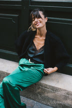 Pantalon Jacob - Green - Plume Paris - The Bradery