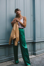 Pantalon Jacob - Green - Plume Paris - The Bradery