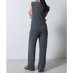 Pantalon - Lsyna - Gris - Chine - Fonce - NOTSHY - The Bradery