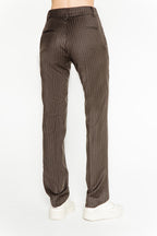 Pantalon Marcel - Marron A Rayures BAS Margaux Lonnberg