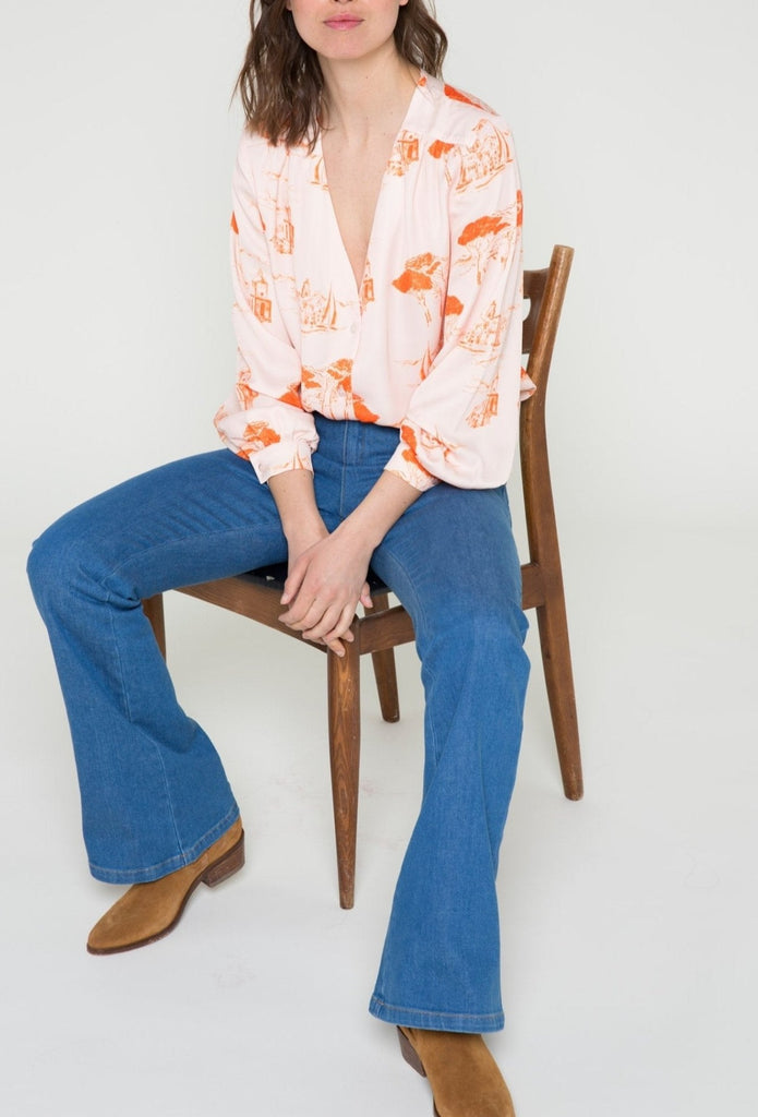 Pantalon Marly Clave - Denim - Modetrotter - The Bradery