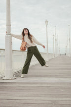 Pantalon Nick - Kaki - Plume Paris - The Bradery