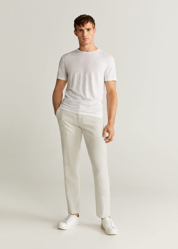 Pantalon Oyster - Ecru - Homme