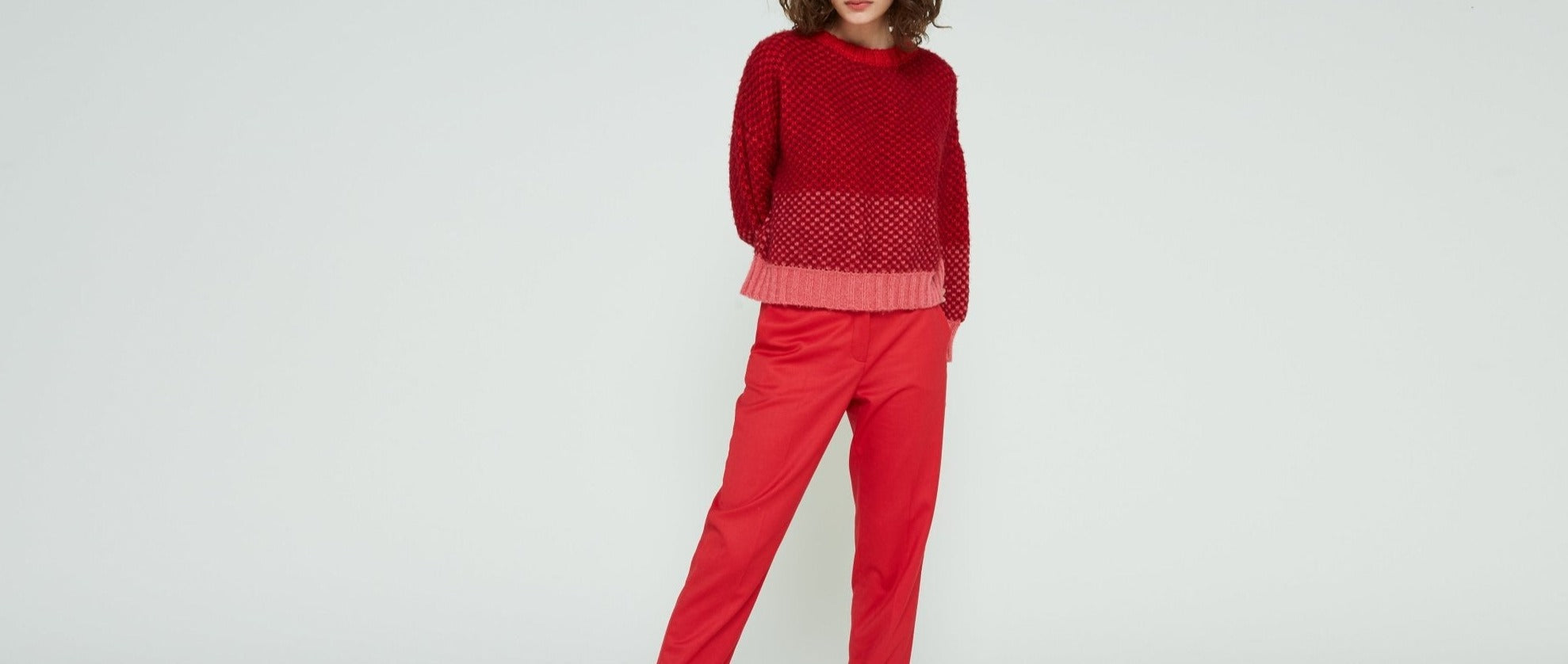 Pantalon Romy Thorens - Rouge - Modetrotter - The Bradery