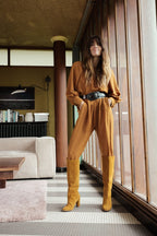 Pantalon Sarouel Ritou - Ocre - Plume Paris - The Bradery