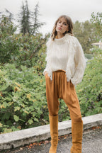 Pantalon Sarouel Ritou - Ocre - Plume Paris - The Bradery
