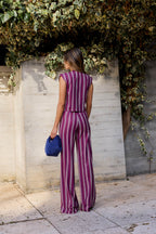 Pantalon Serena Vino