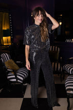 Pantalon Sergio - Paillettes - Plume Paris - The Bradery