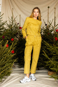 Pantalon Sib - Damassé Golden Lime - Femme
